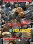 Piatra sparta de cariera gard / gradina 25 - 63 mm / 90 - 120 mm