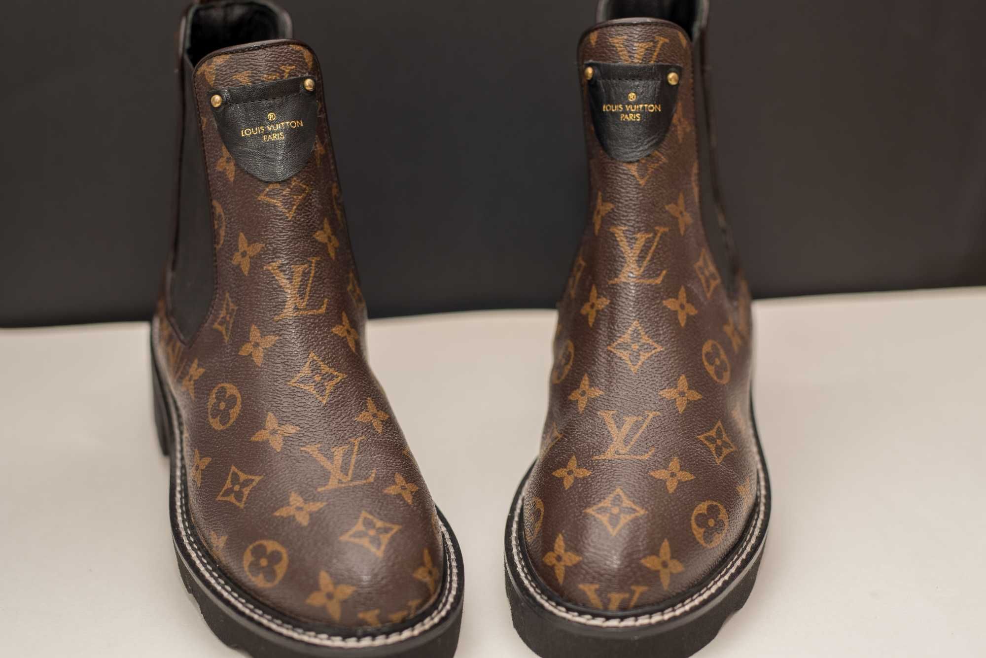 Louis Vuitton ankle boots - ghete pana la glezna