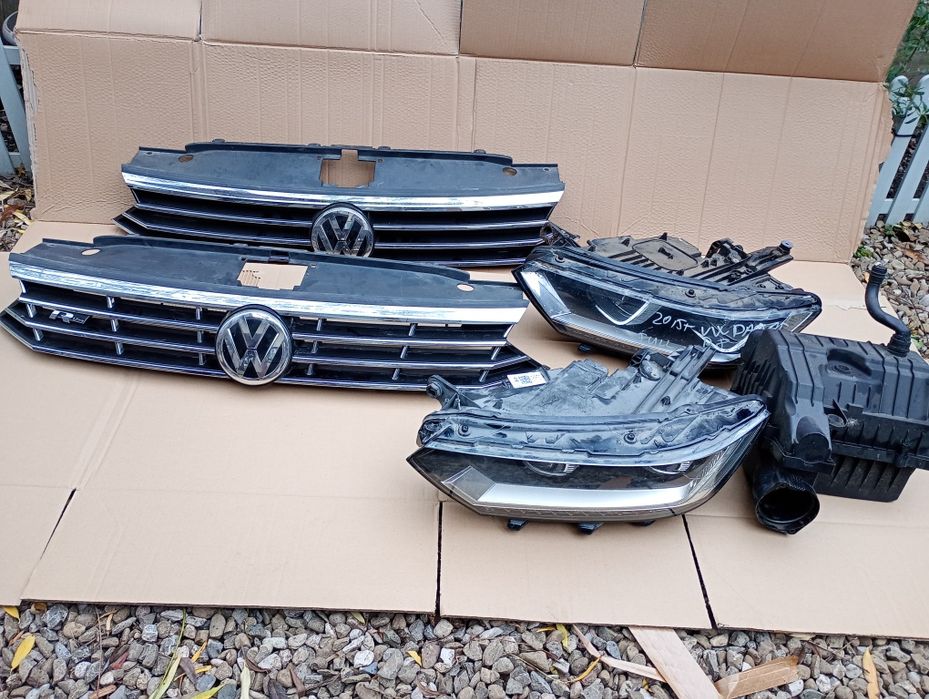 Bara spate grilă ușă armatura stop far faruri full led Vw Passat B8