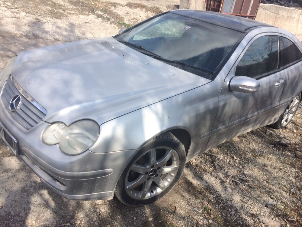 Mercedes W203 C180 coupe на части