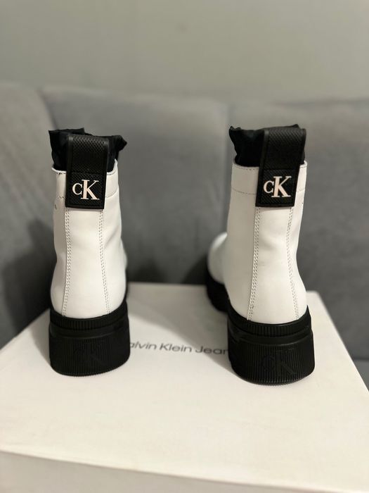 Кожени Кубинки Calvin Klein