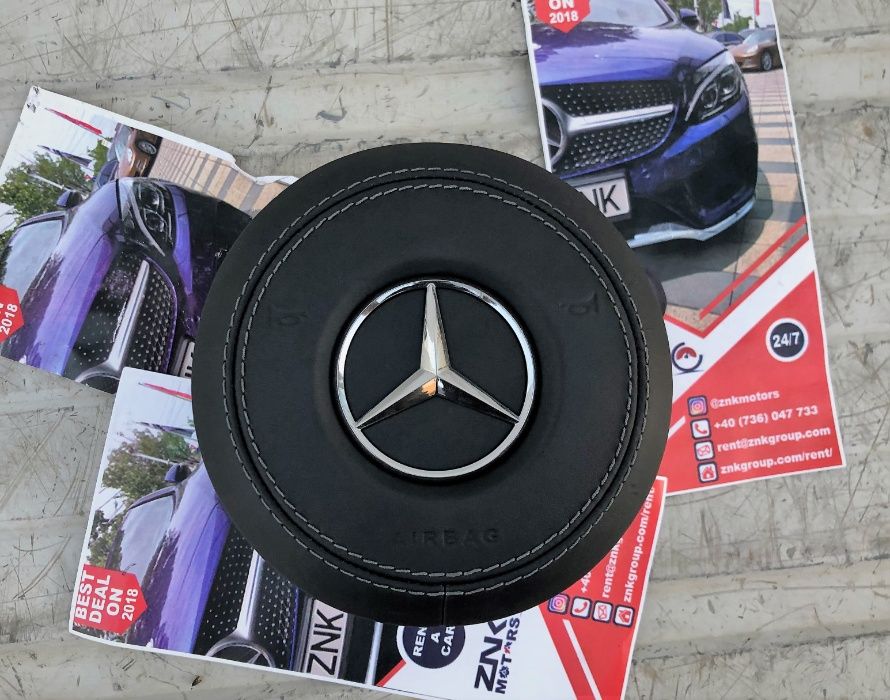 Mercedes Benz w222 w238 w205 w213 airbag volan piele amg lift LCI