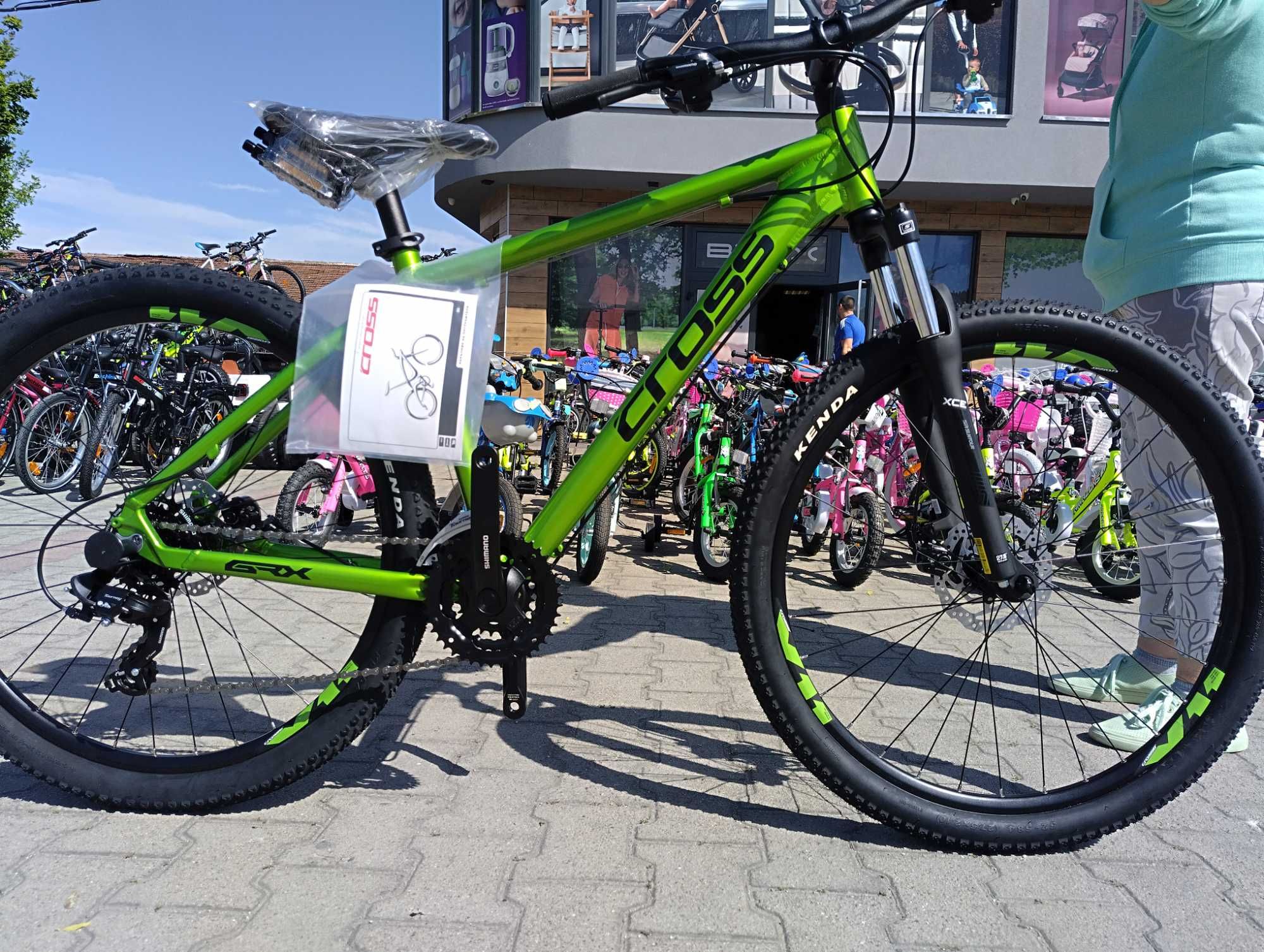 CROSS Велосипед 27.5" GRX 7 MDB 460mm зелен