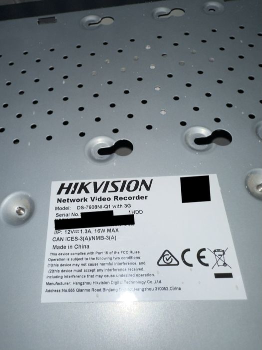 Hikvision NVR 8 talik sotiladi