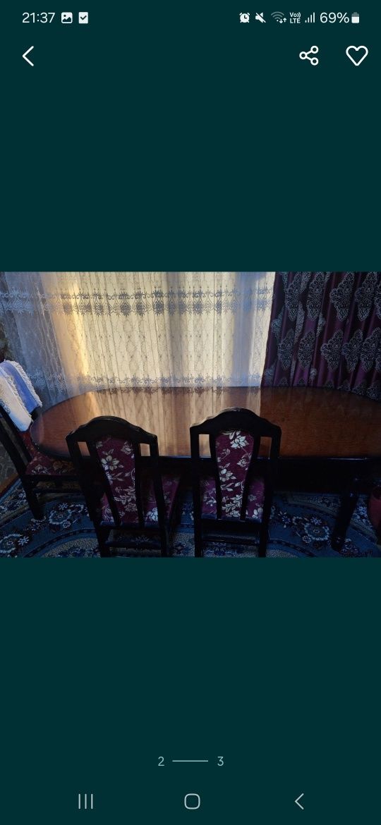 Стол стул сотилади
