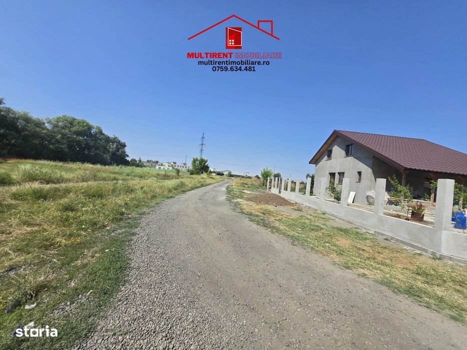 Teren cu fundatie pentru casa - cu proiect!