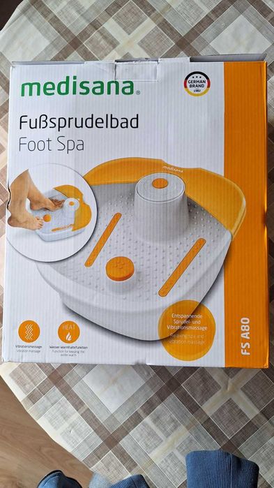 Масажна вана за крака НЕМСКА - НОВА! НЕИЗПОЛЗВАНА! В ГАРАНЦИЯ!!!
