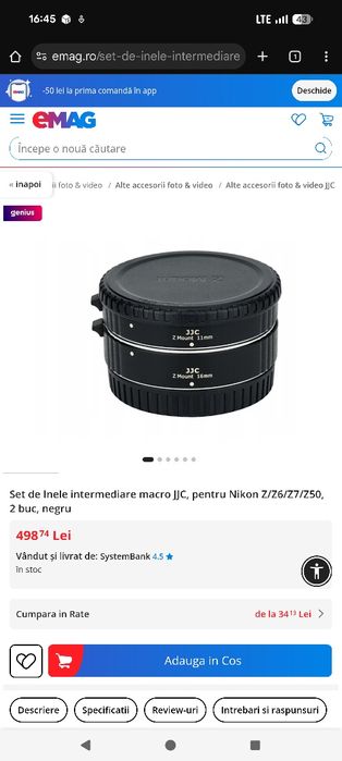 Nikon d610 / obietiv nikon 50 mm 1.8 / tamron stabilizare 70 300