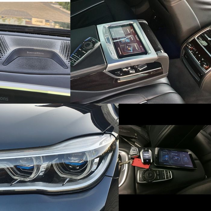 BMW 730d xDrive M-pack B&W Night Vision Laser Tableta Ecrane Zero daun