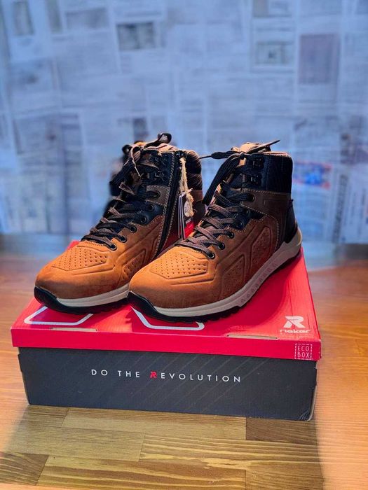 Новые оригинальные мужские ботинки Rieker U0161-22 (размер 44)