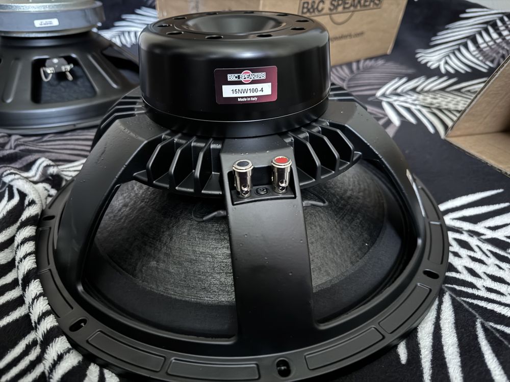 NOU ! Difuzor neodinoum bobina 4”B&C 15NW 100 1000w rms