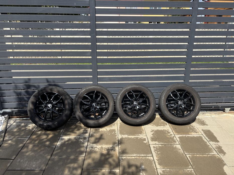 Jante Rial Lucca R16 + anvelope Dunlop Sport Blue Response