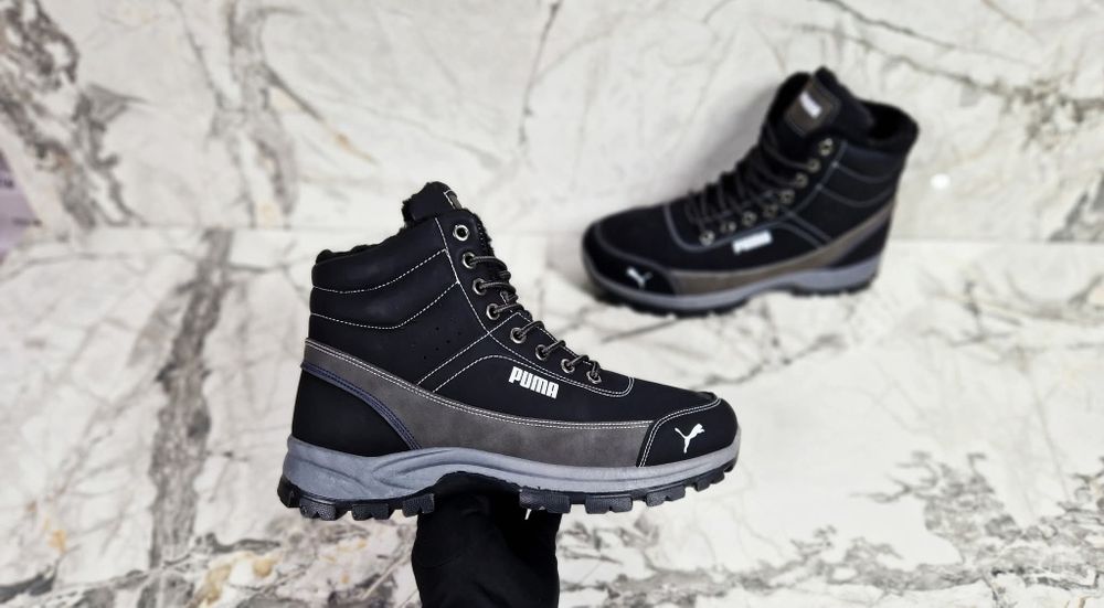 Мъжки топли кубинки с пух 40 номер