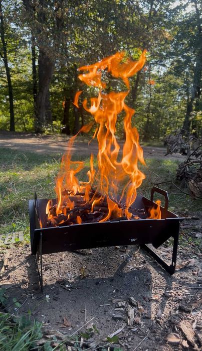 Grătar portabil camping