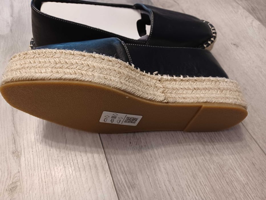 Espadrile negre, marimea 40