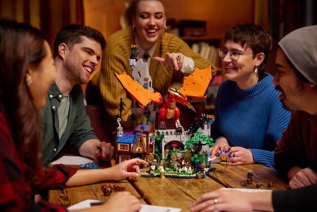 LEGO 21348 Ideas - Dungeons & Dragons: Сагата за червения дракон