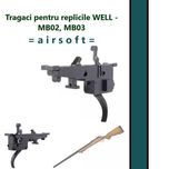 Tragaci metal -service pentru sniper MB02, MB03 WELL airsoft