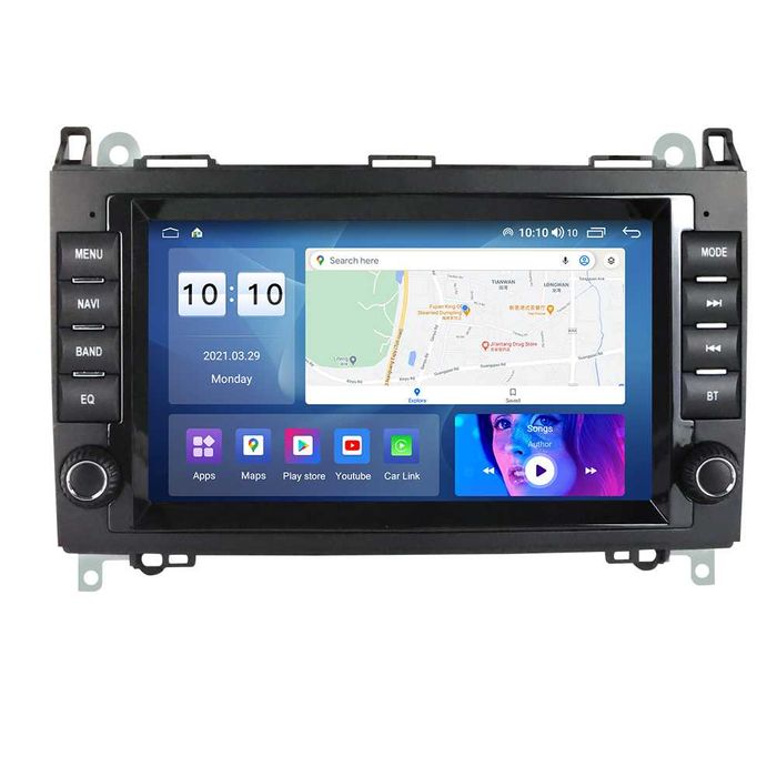 Navigatie Gps Mercedes Viano Sprinter Vito Crafter W209 W906 Android