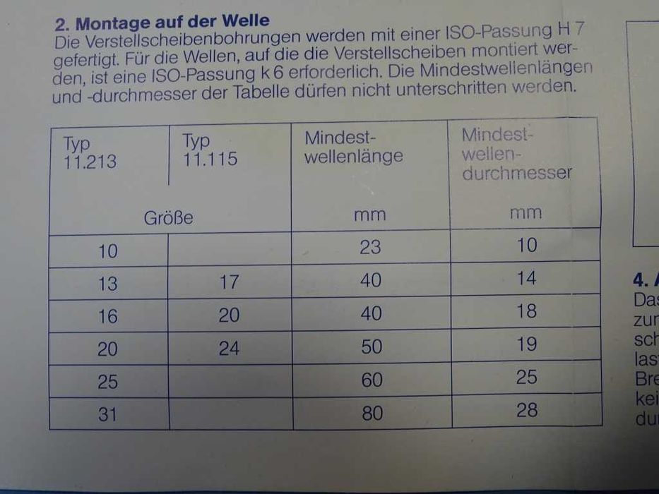 Вариаторна шайба Lenze 13-920 variable speed pulley 20H7 Ф130/Ф20