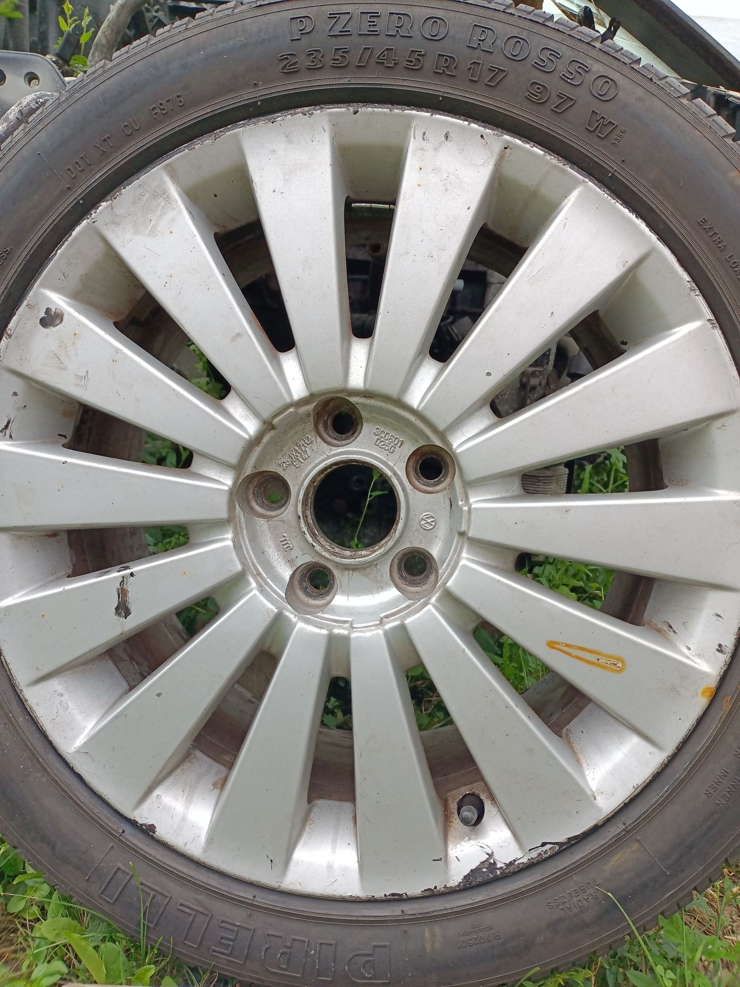 Roată rezerva VW/Audi 235/45 R 17, 5×112