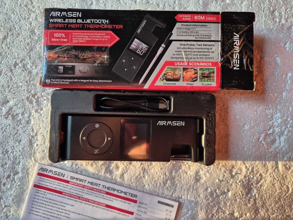 Termometru Smart Wireless Bluetooth AIRMSEN Master XT6000