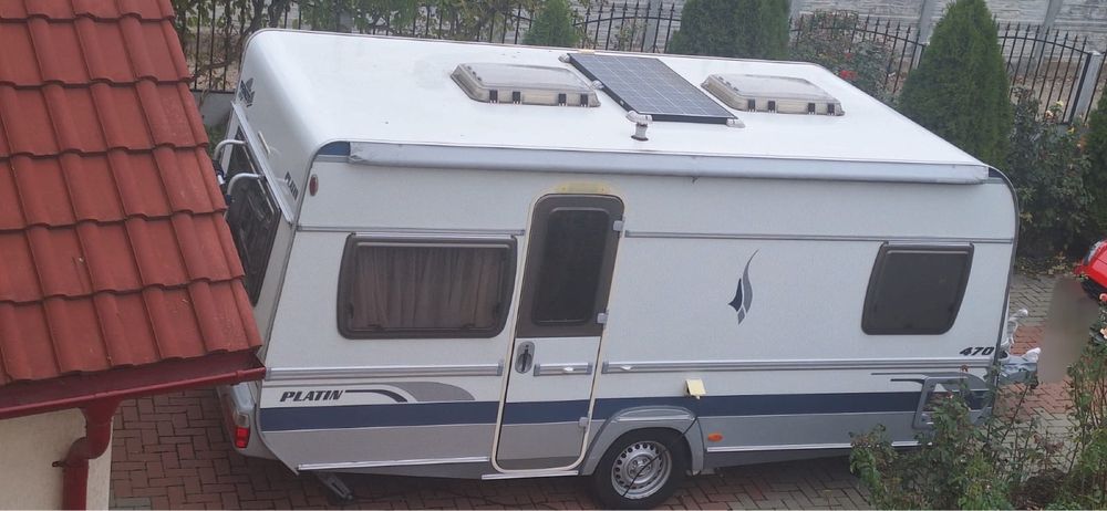 Rulotă Fendt Platin 470 TF – 2008 – 4 locuri, înmatriculată