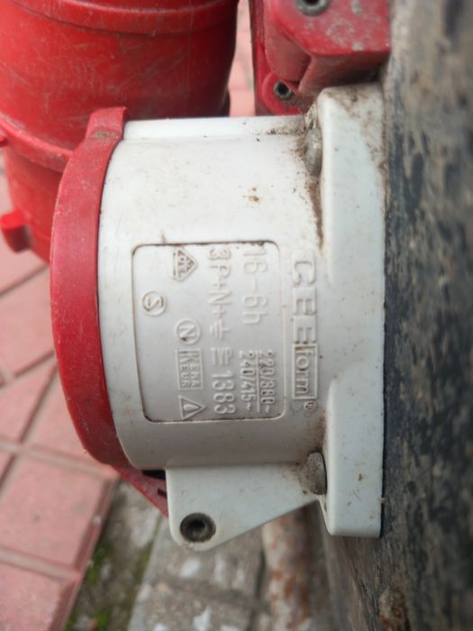 Макара удължител трифазна20М