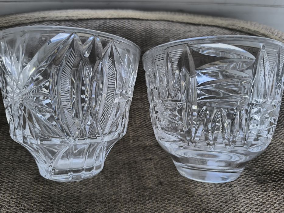 Хрустальные салатники.