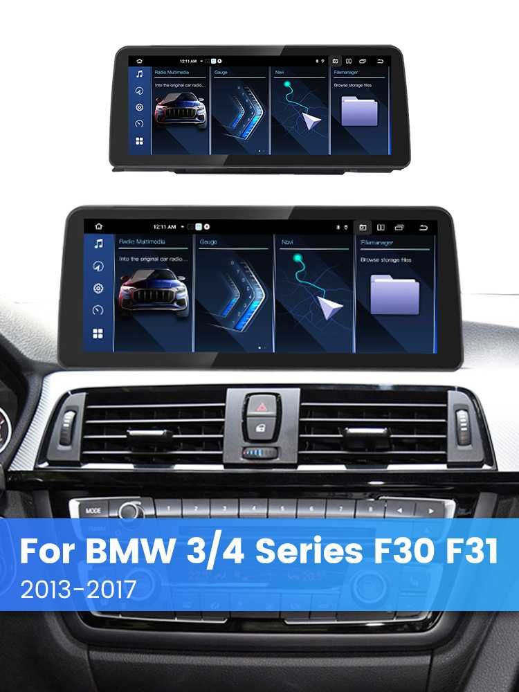 Navigatie BMW Seria 4 F32 F33 F36 F82 Android 13 Carplay Sim + Camera