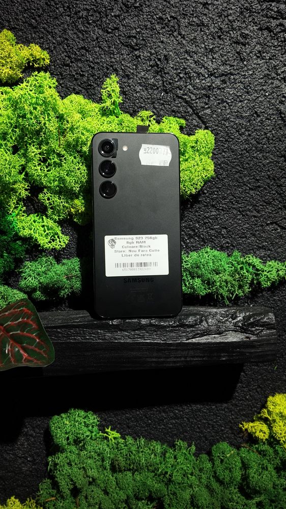 Samsung S23 256gb 8gb RAM Black Duos Nou Fact+Garantie