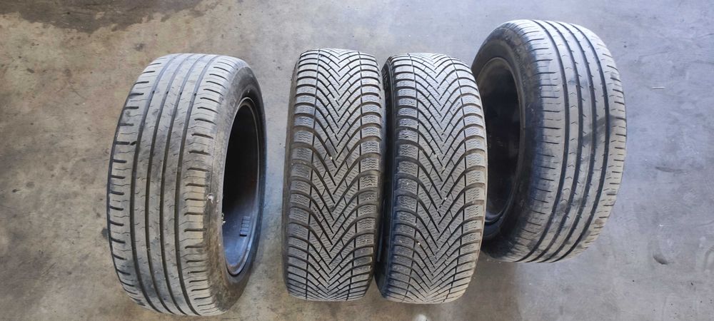 Jante aliaj 16 volkswagen vw passat b6 sedan cu anvelope 205/55/16