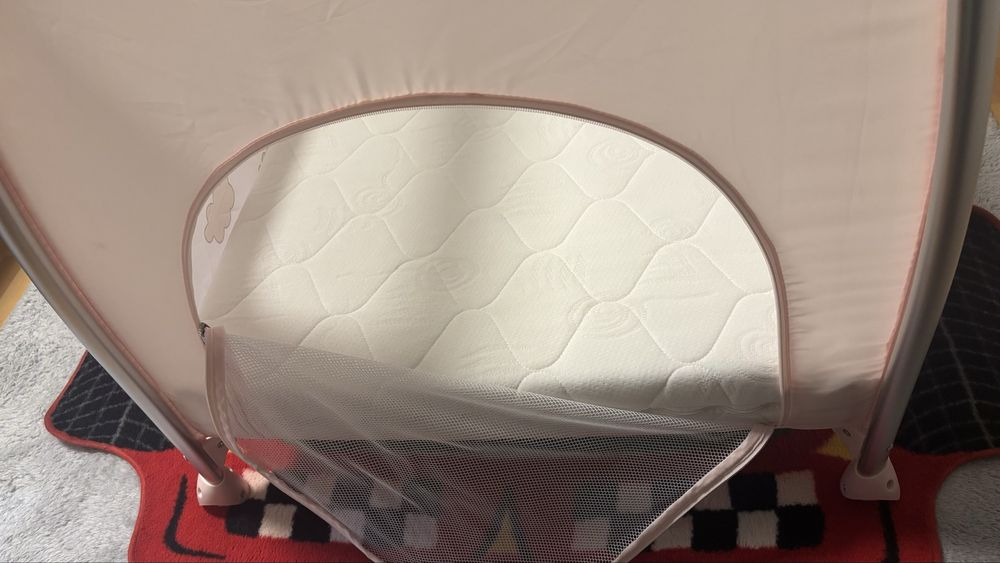 Бебешка кошара Kikkaboo Dreamy bear с включен поръчков матрак