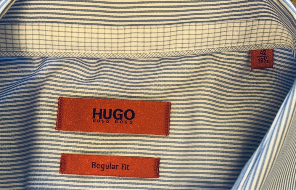 Camasa Hugo Boss Short Sleeve Pastel 42/L