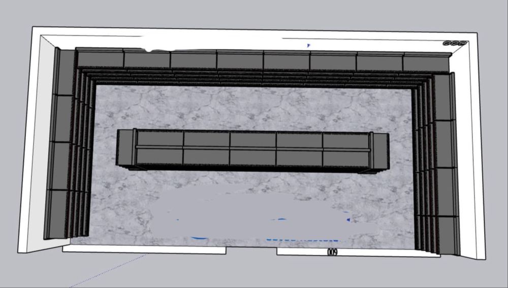 Gondola stelyaji magazinlar uchun