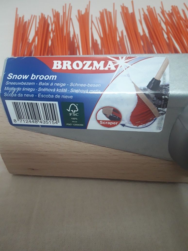 Метла за сняг и листа Bromza Snow broom