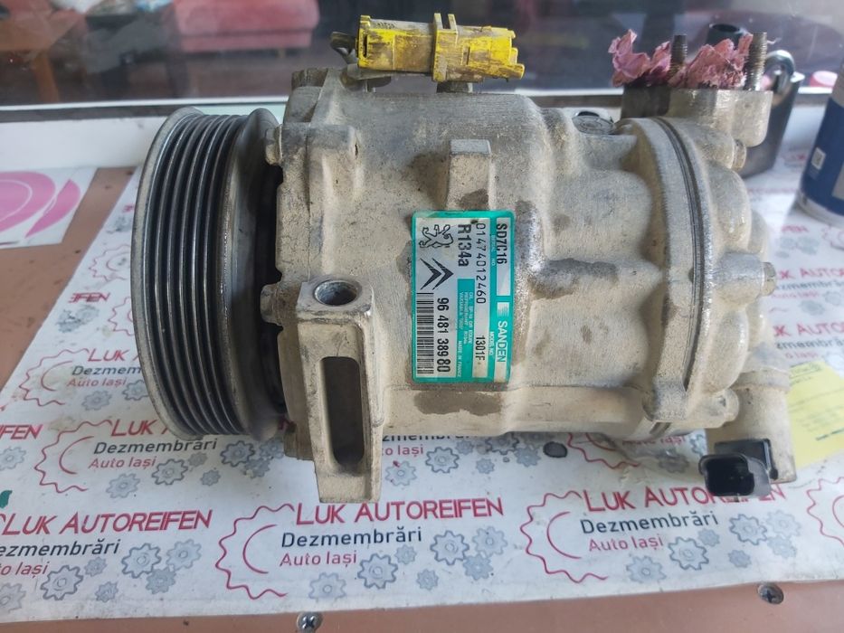 Compresor ac peugeot 407 expert citroen c4 c5 picasso 2.0 hdi