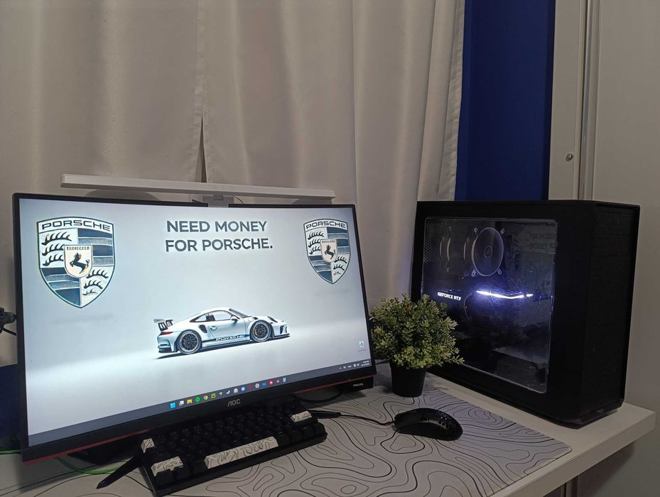 Геъмърски кмпютър RTX 3060 Ti Intel Corei5 32 GB Ram 512 GB SSD