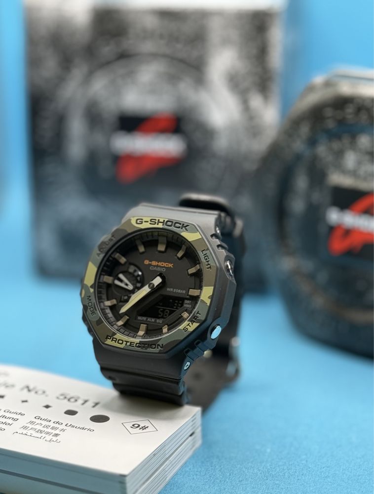 НОВ!!! Мъжки часовник Casio G-SHOCK GA-2100SU