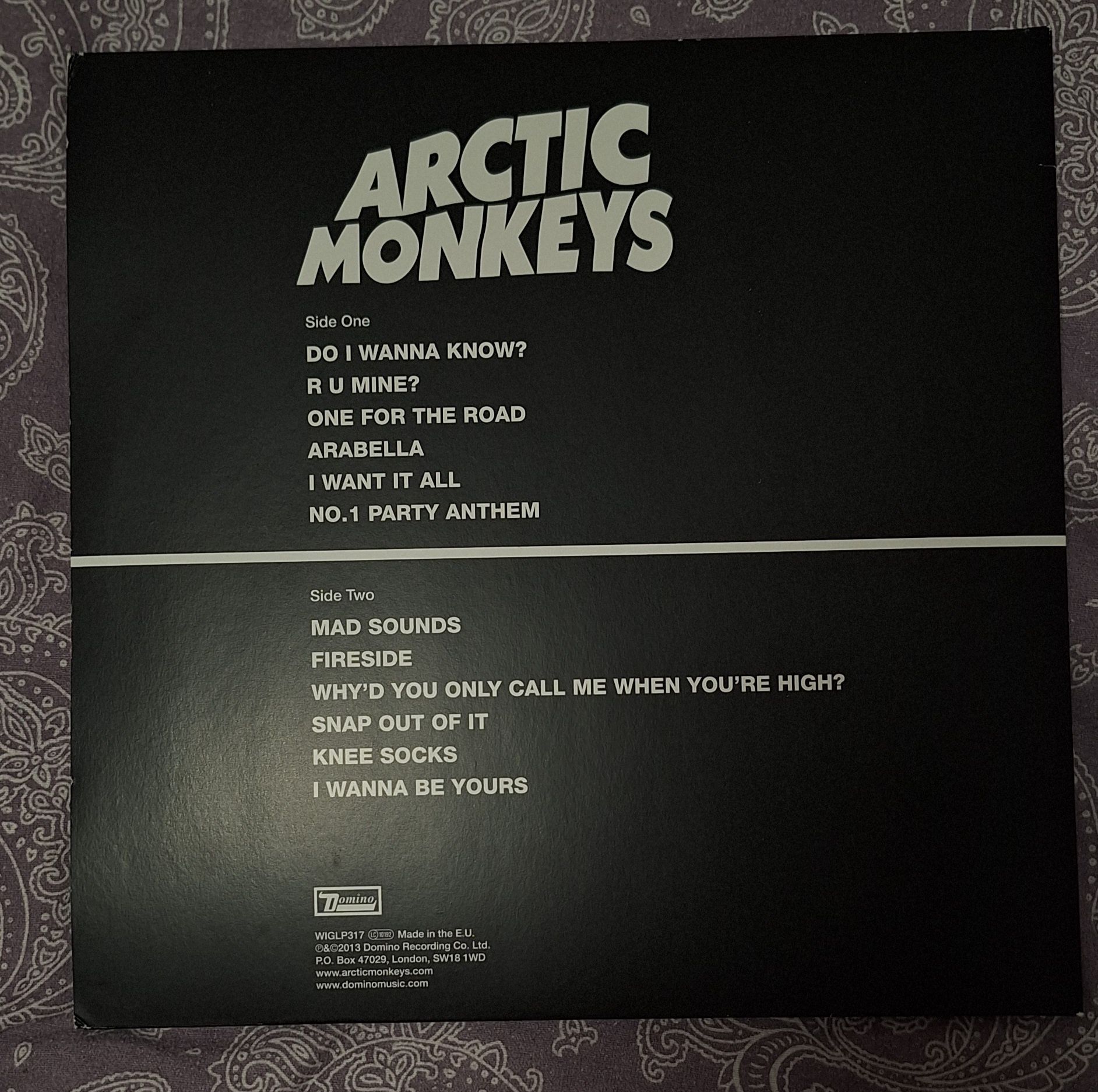 Vinyl Arctic Monkeys AM