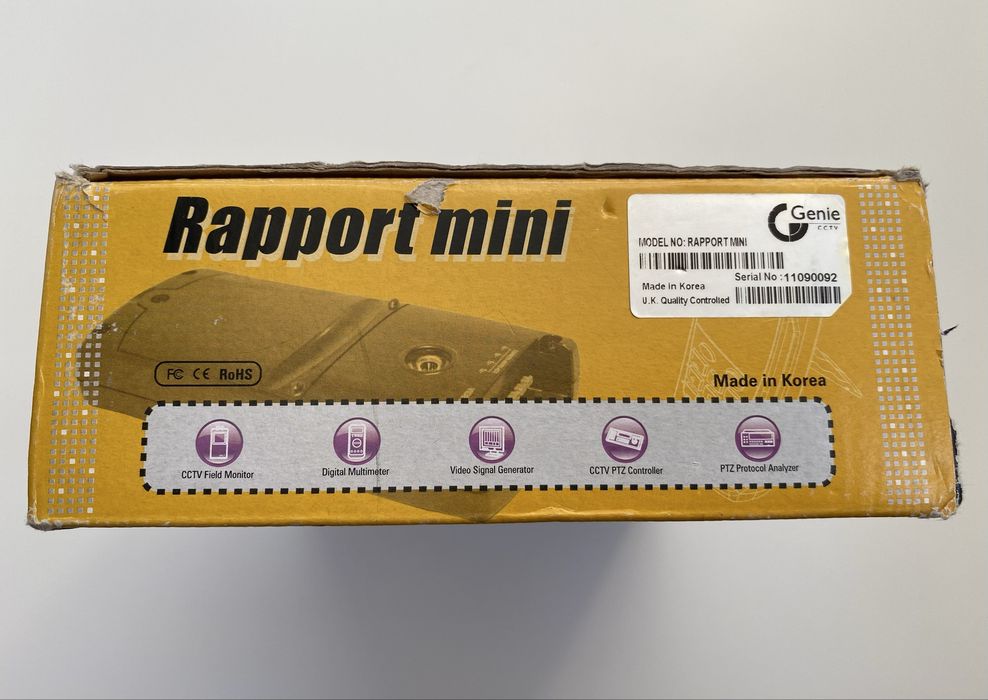 Tester profesional camere supraveghere Raport Mini CCTV Tester
