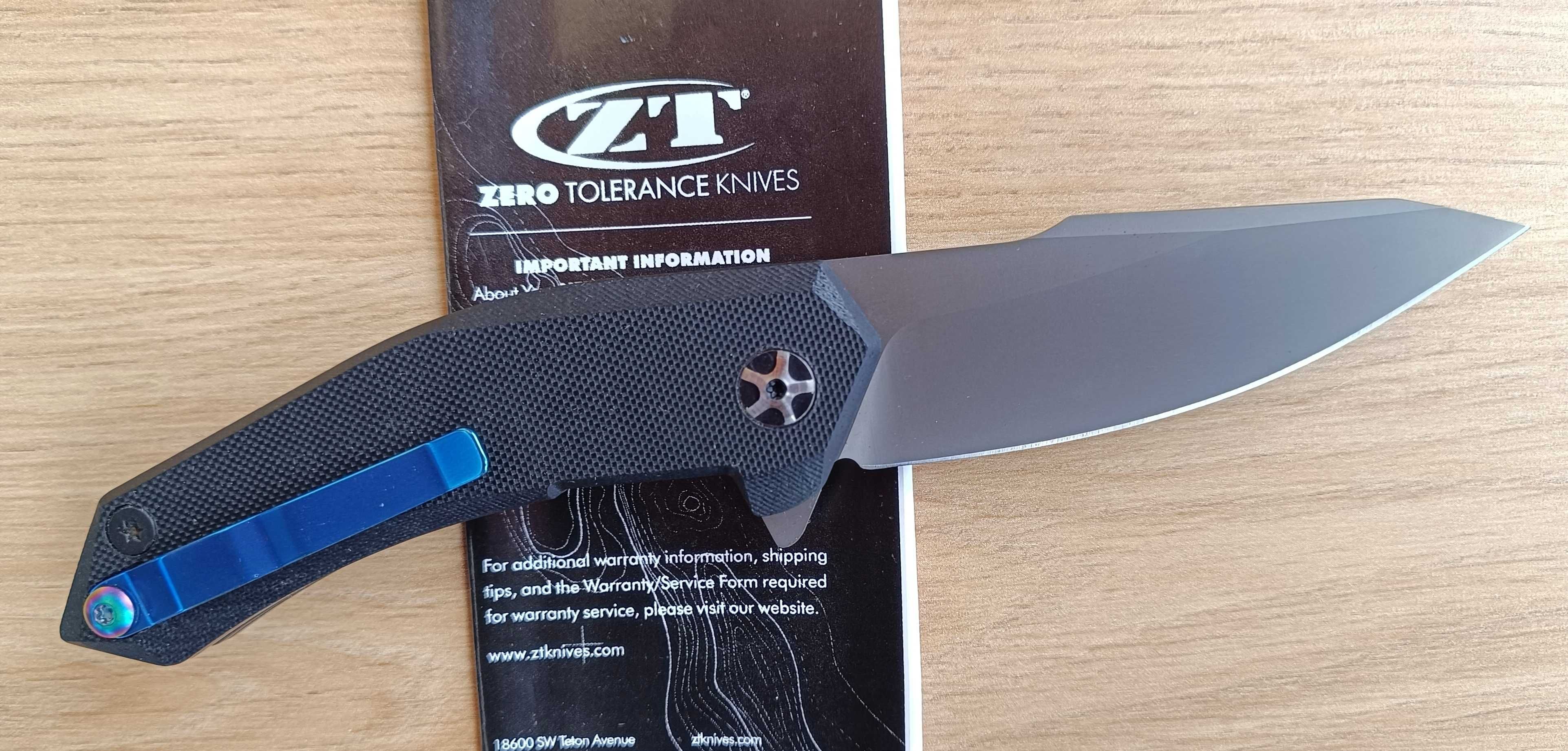 Сгъваем нож ZT 0456