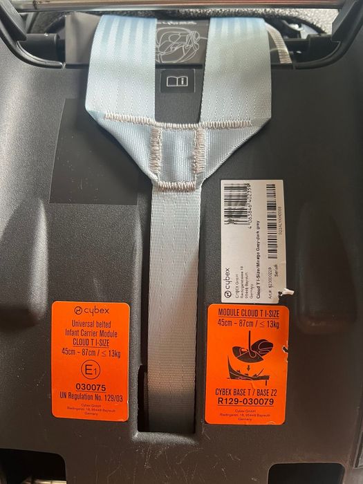 Scoica auto cybex cloud T i-size Mirage Grey-dark grey