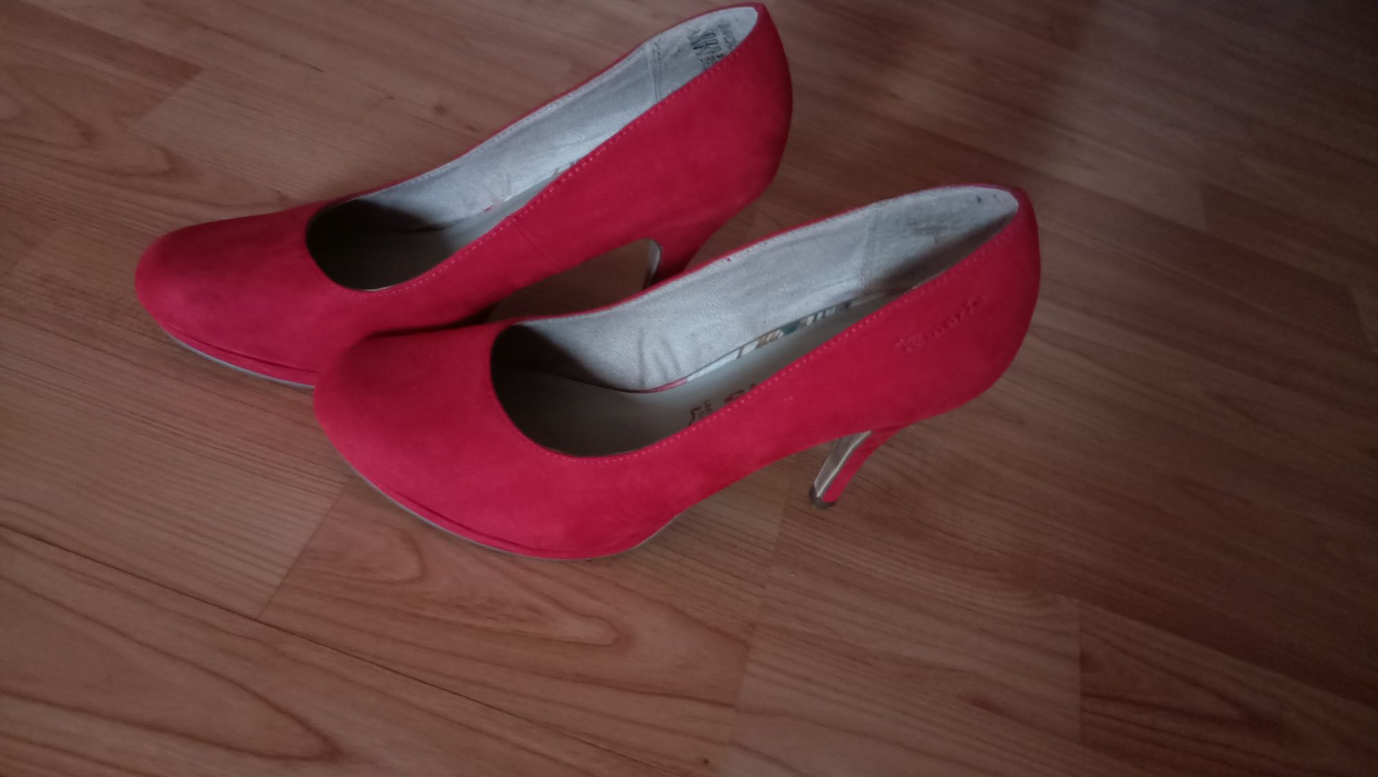 Pantofi Tamaris piele întoarsă