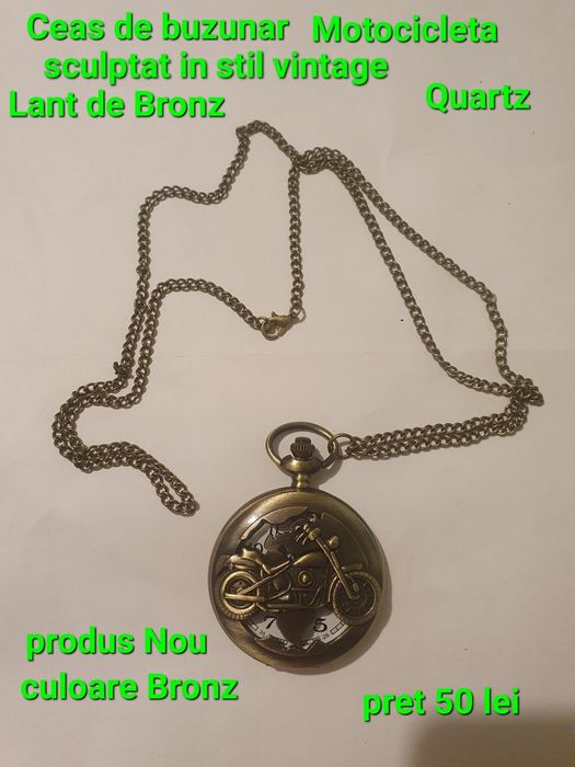 Ceas de buzunar Motocicleta