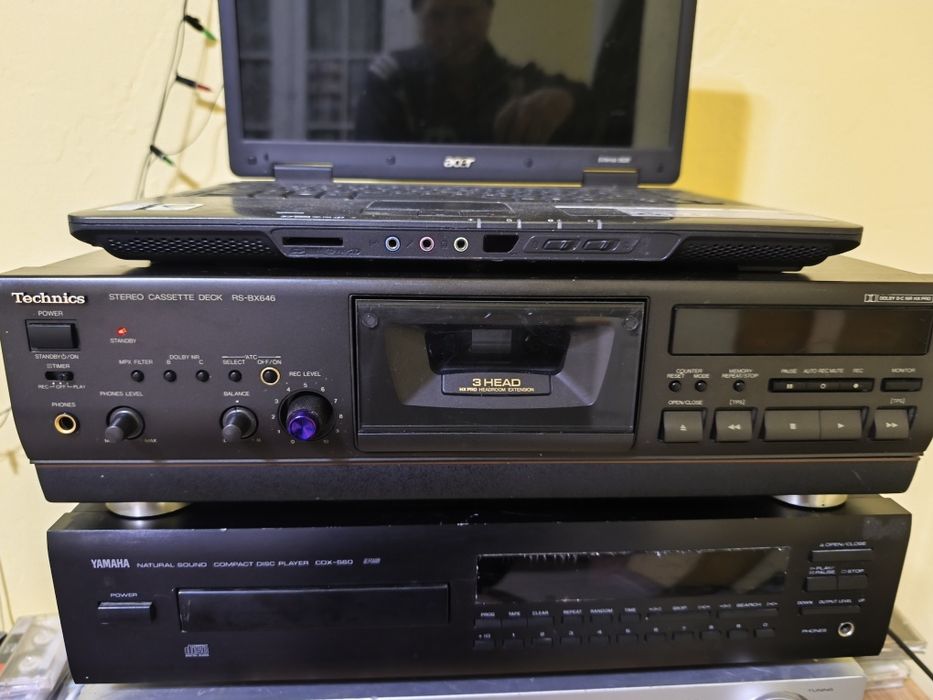 Vând casetofon deck technics RS  bx 646