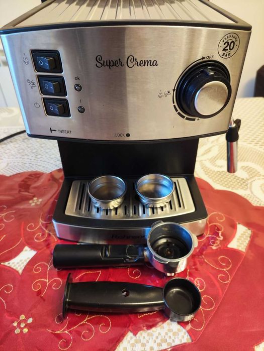 Кафемашина Rohnson - 20 bar, сребриста