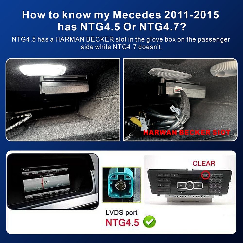CarPlay NTG 4.5 MERCEDES-BENZ Adaptor Wireless Plug&Play