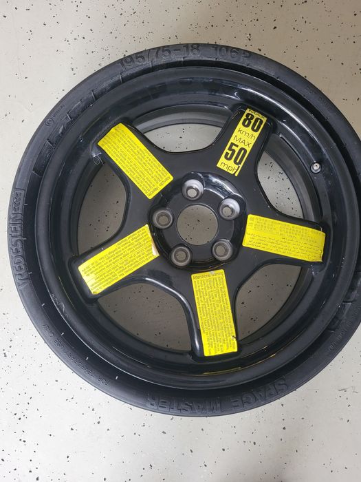 Rezerva space master 195 75 R18, pt Audi Q5,etc merge si pe bmw , x3 ,