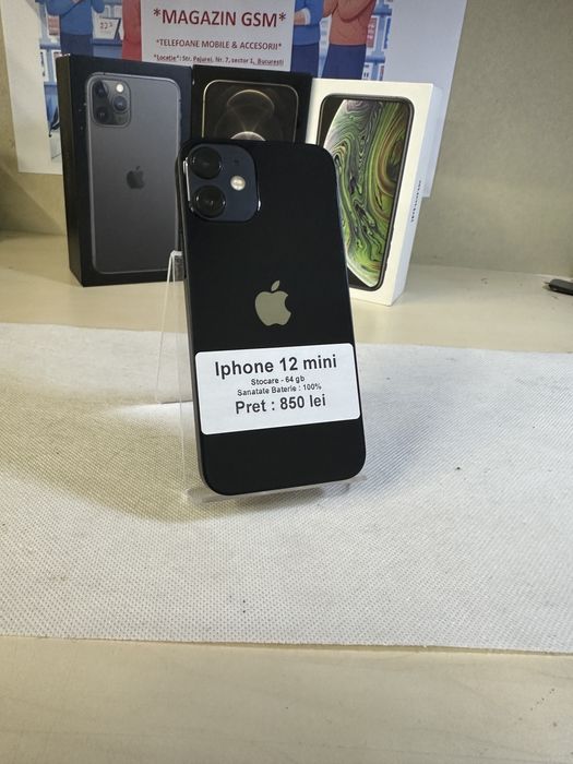 Iphone 12 mini / 64 gb / 100% baterie