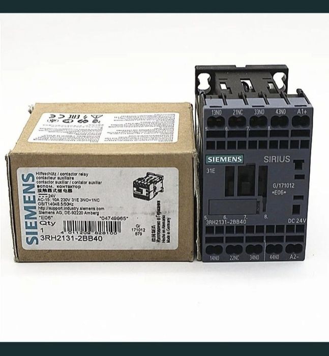 Releu comanda Siemens Sirius 4 poli